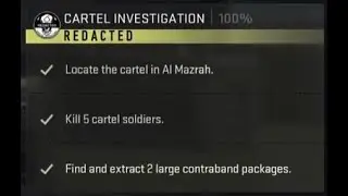 DMZ Cartel Investigation Mission Guide - Season 3 - Redacted Tier 1 - COD MW2
