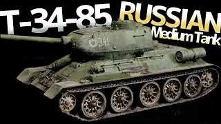 Tamiya 1/48  RUSSIAN. Medium Tank t-34-85