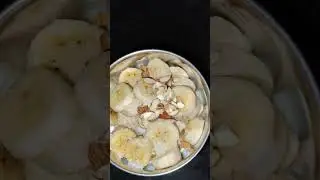 # healthy@Banana milk Shake