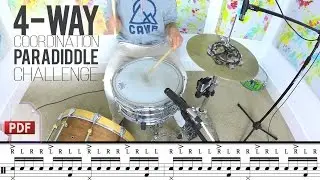 The 4-Way Coordination Paradiddle Challenge