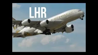 Plane Spotting *Afternoon Takeoffs + some Arrivals* London Heathrow Airport ✈️✈️