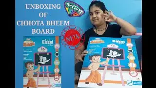 Chhota bheem unboxing | New educational smart board for kids | new toy | study in play way method