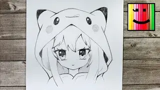 Comment dessiner une fille manga &eacute;tape par &eacute;tape | Tutoriel dessin manga facile