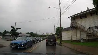 Driving around Edinboro, Pennsylvania in 4K