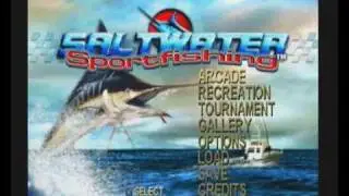 Saltwater Sport Fishing Intro Playstation Pal Version