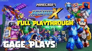 Minecraft Mega Man X DLC - Full Play Through! Lets Play!