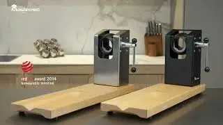 Bergner Masterpro jamonero profesional para corte en voladizo
