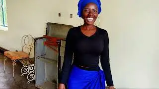Village Girl visits a British Colonizer  Mansion in Kenya Africa