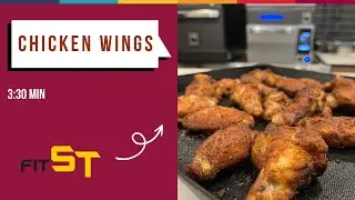 Frozen Chicken Wings | Fit ST Stackable Ventless Speed Oven