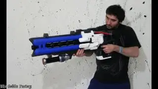 Soldier: 76 heavy pulse rifle Overwatch cosplay prop
