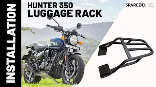 Hunter 350 Luggage Rack – Durable & Stylish Rear Carrier for Royal Enfield Hunter