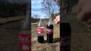 Coke Vs Baking Soda Eruption #satisfying #experiment
