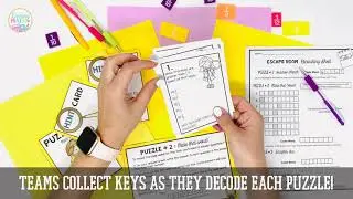 Fraction Escape Room Grade 3