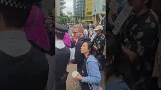 LIVE @ Britannia International Hotel Protest 03/08/25 #police #protest #patriots #protests #iod 