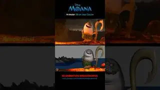MOANA | Sharkhead Animation Breakdowns #shorts