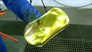 Gold Paint - Chrome Base & Yellow Candy