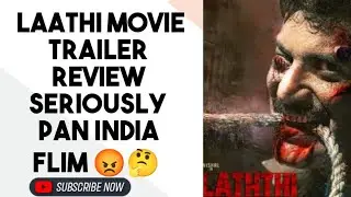 Laathi Movie Trailer Review Hindi | Vishal | Laathi | Laathi Movie