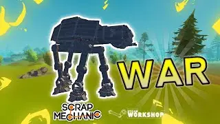 Amazing StarWars Build & More | Steam Workshop | Scrap Mechanic Gameplay