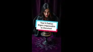 Top 5 Zodiac Signs Impossible to Deceive!
