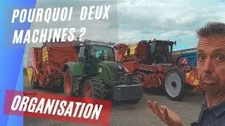 Deux machines pour 230 ha : Organisation
