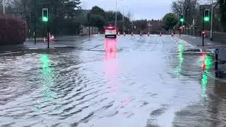 Cheadle flood January 1st 2025 #flood #cheadle #flooding #greatermanchester #stockport