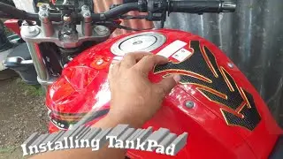 Installing TankPad or TankProtector on my Yamaha Fzi