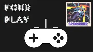 Four Play - Gridrunner - 8-bit Computer Comparison