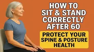 &ldquo;How to Sit & Stand Correctly After 60 | Protect Your Spine & Posture Health&rdquo;