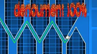 9 FRAME PERFECTS IN A ROW? // Denouement 100% // Geometry Dash PC