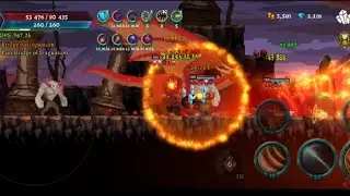 Darkrise - Level 174 warrior with outdated gears tries to survive fatal Lava edge (ver 0.23.2)