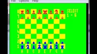 Chess - Dick Smith VZ 200 - VTech Laser 200 - emulador WinVZ