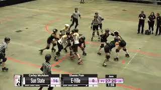 Sun State vs E-Ville - 2019 WFTDA Continental Cup-North America West Game 12