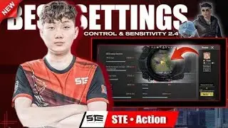 Ste Action | Latest Sensitivity Settings For Pubg Mobile & Bgmi - 5 Finger Claw