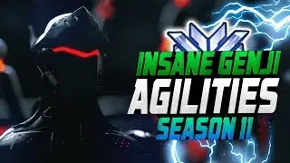 PRO GENJI CARRY by - AGILITIES! [ OVERWATCH SEASON 11 TOP 500 ]