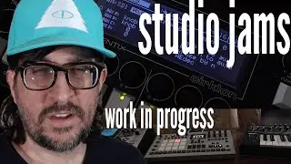 Studio Jams - Work In Progress - Workflow Explained #Cirklon #ZedR16 #AnalogRYTM
