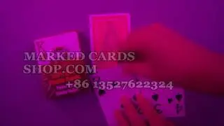 Invisible ink marked cards Lion poker cards