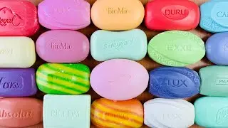 ASMR Soap opening HAUL.unboxing/unwrapping soaps.unpacking soaps.Soap Cutting|Satisfying Video
