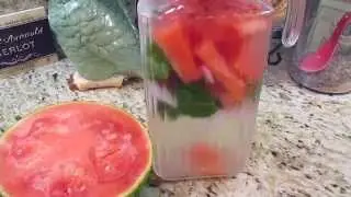 Рецепт детоксикации с арбузом и мятой - aSimplySimpleLife