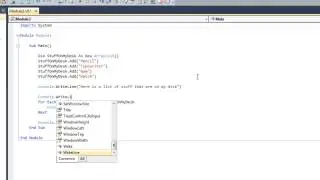 VB.NET Arraylist Tutorial