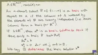 1   Basic feasible solution