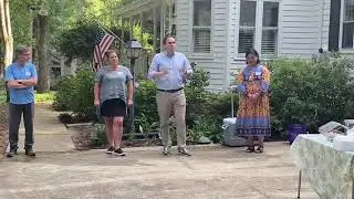 Cary Democratic Precinct Wiley Nickel, Maria Cervania, Carissa Johnson, Amanda Murphy 6 26 22
