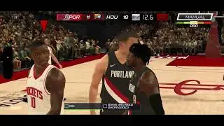Rockets vs blazers in nba 2k mobile on Saturday November 15 of 2025