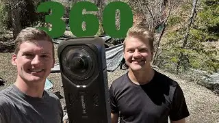 360 Degrees - No Tent Camping - Hiking to Diamond Fork Hot Springs