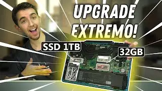 NOTEBOOK GAMER TUNADO NO MÁXIMO! Dell G3 com 32GB de RAM e 1TB de SSD NVME!