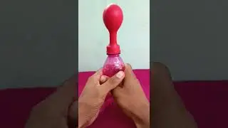 How to make Balloon air pump 🎈 | Balloon pump  #shorts