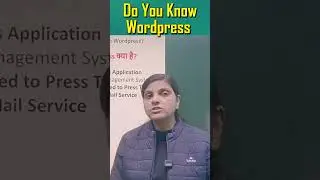 WordPress Kya Hai?|#ccc #computereducation #shortsfeed #wordpress #cccexam #automation #ccnakyahai