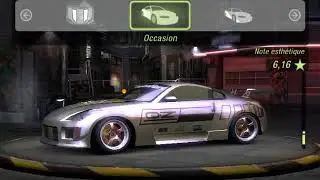 NFS Underground 2 Nissan 350Z tuning et réglages drift avec gameplay