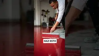 La t&eacute;cnica perfecta para pintar pisos sin esfuerzo