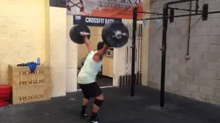 Snatch: 91 x 1 rep by Jack Ashby