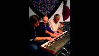 Rod, Jon and Erik having fun on the piano